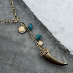 Horn Necklace NWT